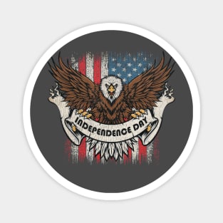 America Independence Day Magnet